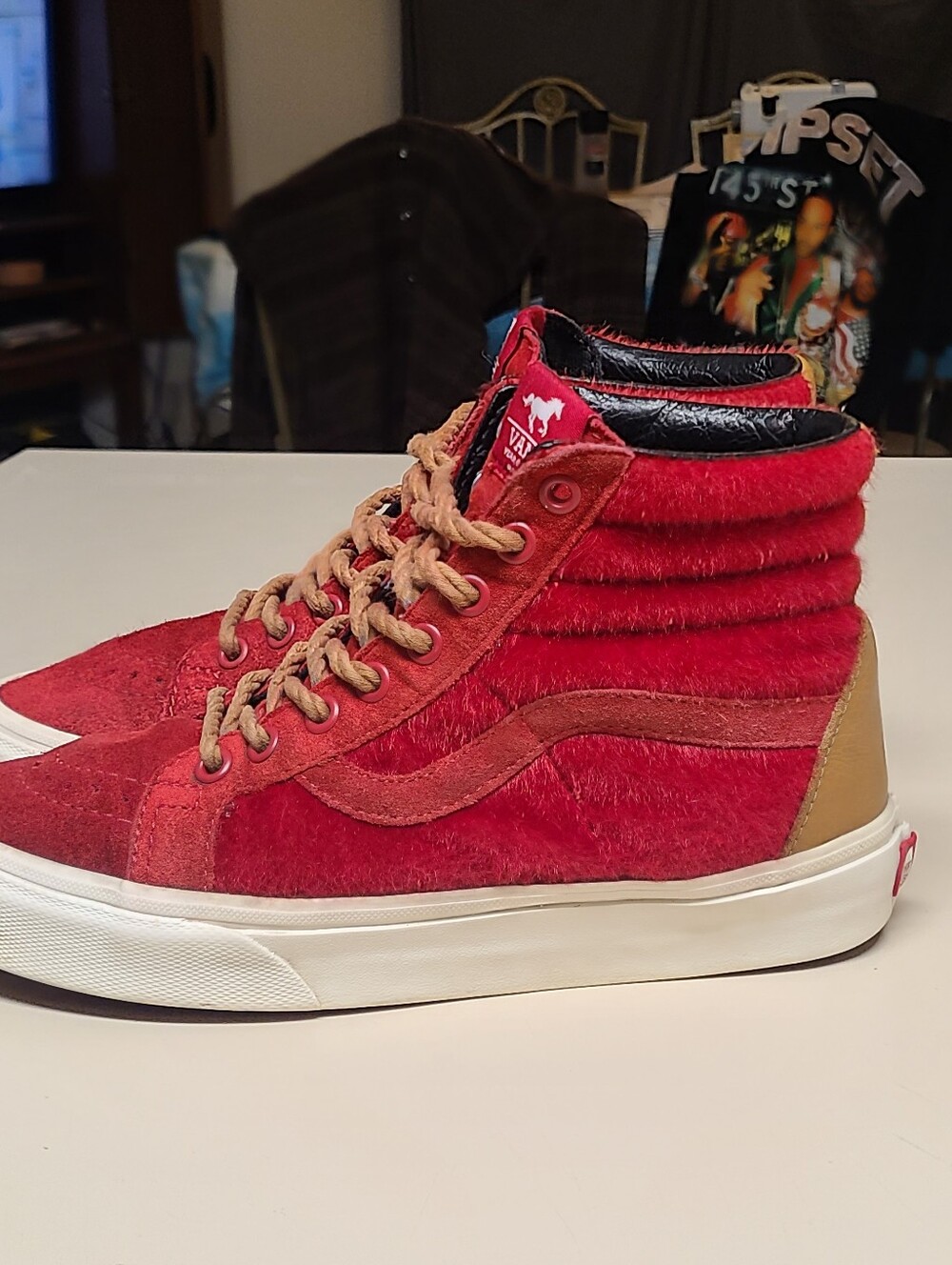 Vans SK8 Hi Reissue 'Year of the Horse' hi top skateboard sneakers size 7 1/2 - Picture 5 of 10